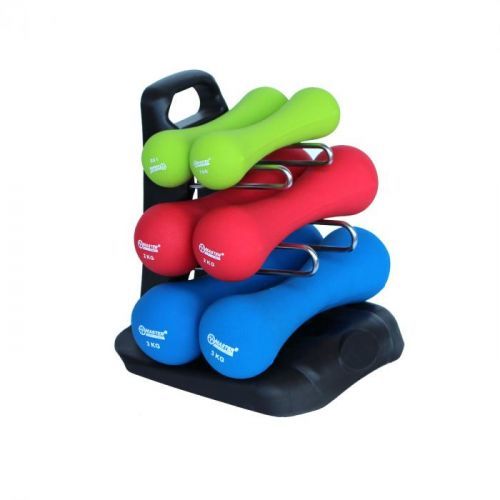 MASTER sada neoprénových činiek 12 kg