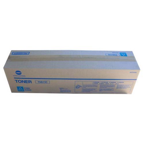 Konica Minolta originál toner A070450, cyan, 27000str., TN611C, Konica Minolta Bizhub C550