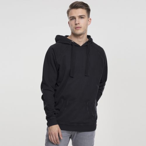 Pánska mikina Urban Classics Garment Washed Terry Hoody darkgrey - S