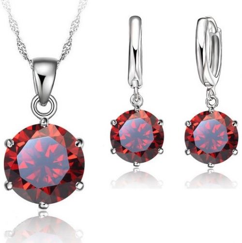 Sparkling Zircon - Červená KP1285