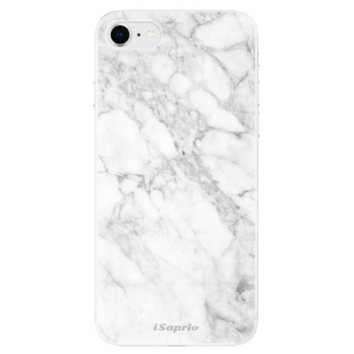 Odolné silikónové puzdro iSaprio - SilverMarble 14 - iPhone SE 2020