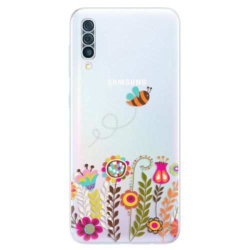 Odolné silikónové puzdro iSaprio - Bee 01 - Samsung Galaxy A50