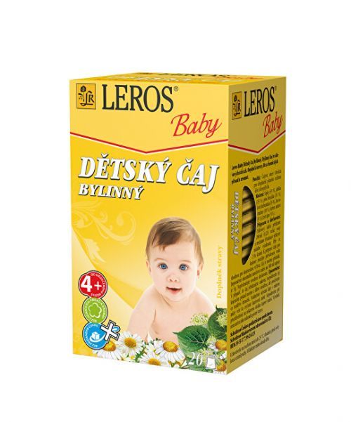 LEROS LEROS Baby Detský čaj Bylinný 20 x 1.8 g