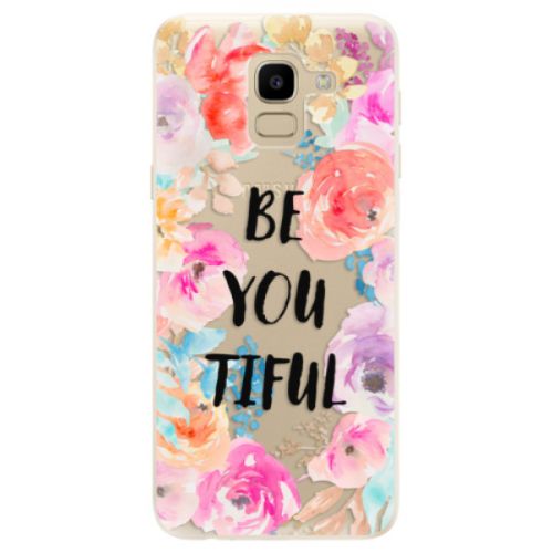 Odolné silikónové puzdro iSaprio - BeYouTiful - Samsung Galaxy J6