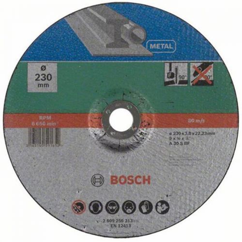 Kovový rezací kotúč 230 mm uhlový