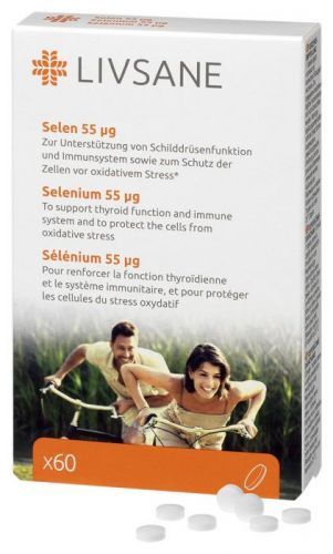 LIVSANE Selén 55 µg 60tbl