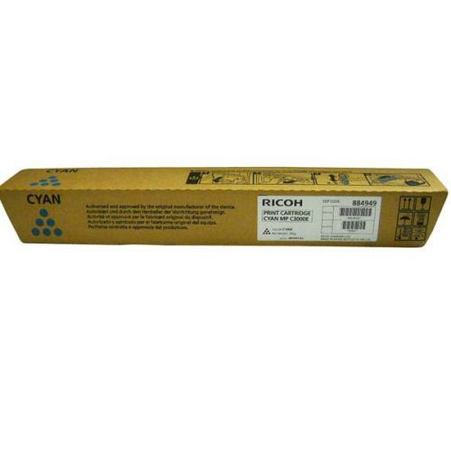 Ricoh originál toner 888643, 884949, 842033, cyan, 15000str., Ricoh MPC 2000, 2500, AD, 3000, AD