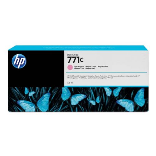 HP originál ink B6Y11A, HP 771C, light magenta, 775ml, HP Designjet Z6200, Z6600, Z6800