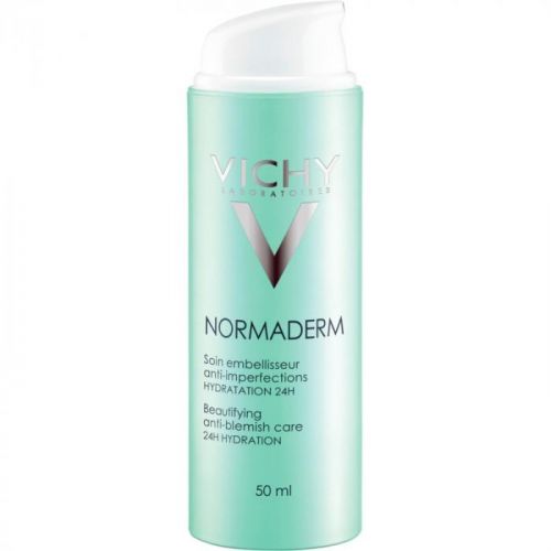 Vichy Normaderm skrášľujúci hydratačný fluid pre dospelých so sklonom k nedokonalostiam pleti 24h 50 ml