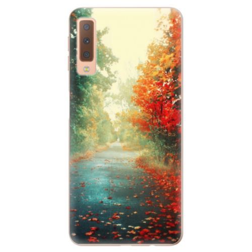Odolné silikónové puzdro iSaprio - Autumn 03 - Samsung Galaxy A7 (2018)
