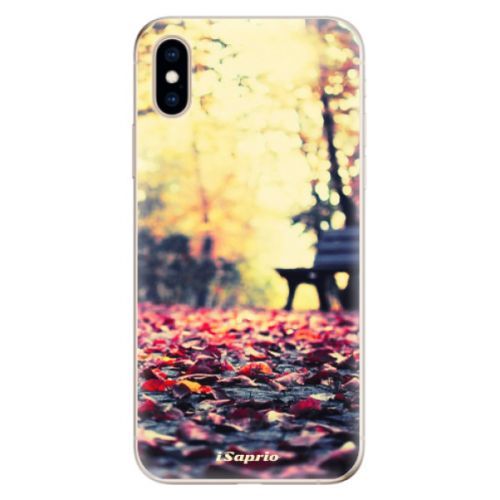 Odolné silikónové puzdro iSaprio - Bench 01 - iPhone XS