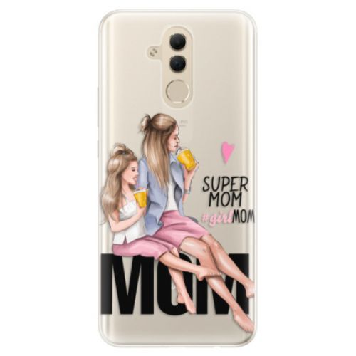 Silikónové puzdro iSaprio - Milk Shake - Blond - Huawei Mate 20 Lite