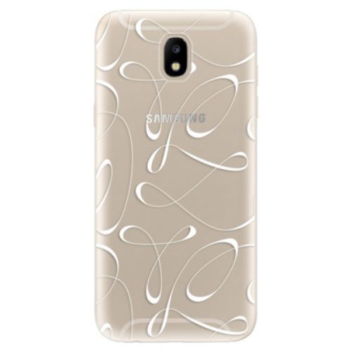 Odolné silikónové puzdro iSaprio - Fancy - white - Samsung Galaxy J5 2017