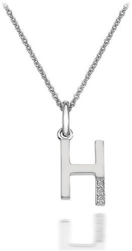 Hot Diamonds Prívesok Hot Diamonds Micro H Clasic DP408