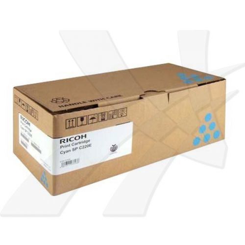 Ricoh originál toner 406766, 406053, 406145, 406097, 407645, 407645, cyan, 2000str., Ricoh Aficio SPC220N, SPC220S, SPC221N, SPC22