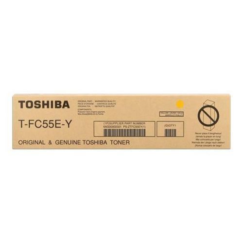 Toshiba originál toner TFC55EY, yellow, 26500str., 6AG00002321, Toshiba e-Studio 5520c, 6520c, 6530c