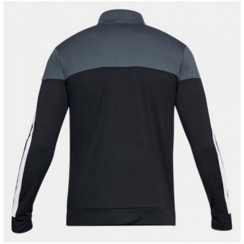 Mikina UNDER ARMOUR Sportstyle Pique Jacket sivá Sivá S
