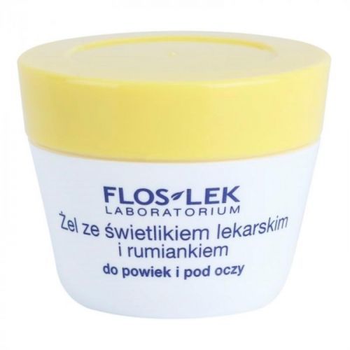 FlosLek Laboratorium Eye Care gél na očné okolie s očiankou a harmančekom 10 g