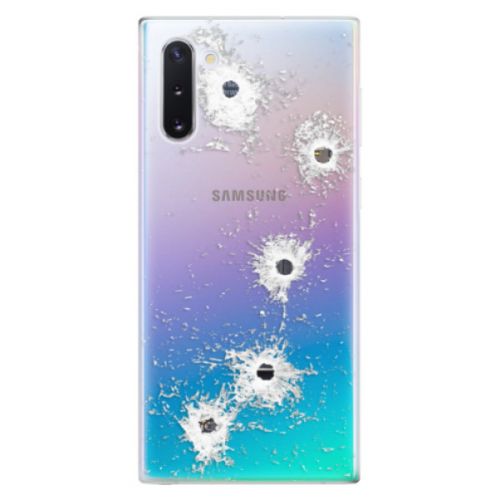 Odolné silikónové puzdro iSaprio - Gunshots - Samsung Galaxy Note 10