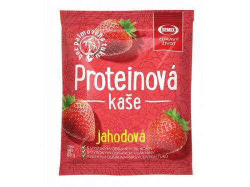 Semix Proteínová kaša jahodová 65 g