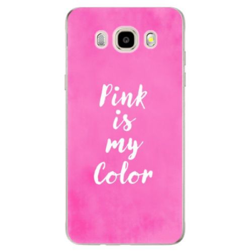 Odolné silikónové puzdro iSaprio - Pink is my color - Samsung Galaxy J5 2016