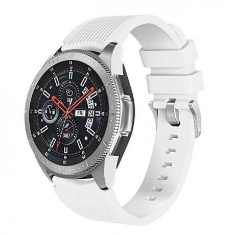 Samsung Gear S3 Silicone Davis remienok, White