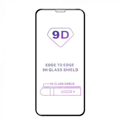 Tvrdené sklo iSaprio 9D BLACK pre iPhone XS Max