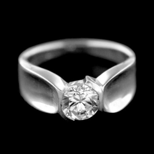 Strieborný prsteň 34666