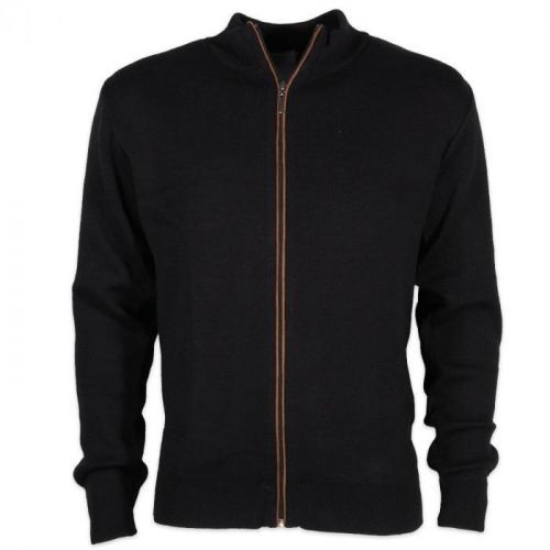 Pánsky sveter Willsoor 7662 v čierne farbe