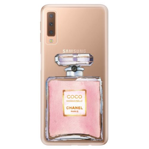 Odolné silikónové puzdro iSaprio - Chanel Rose - Samsung Galaxy A7 (2018)