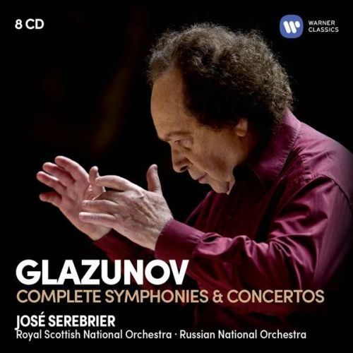 CD SEREBRIER, JOSE - GLAZUNOV: THE COMPLETE SYMPHONIES & CONCERTOS