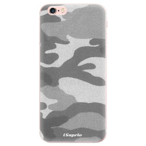 Odolné silikónové puzdro iSaprio - Gray Camuflage 02 - iPhone 6 Plus/6S Plus