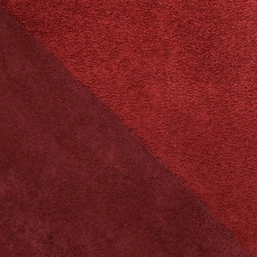 Umelá koža semiš ALASKA griotte/bordeaux
