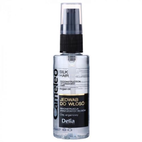 Delia Cosmetics Cameleo BB hodvábne sérum na vlasy s arganovým olejom 55 ml