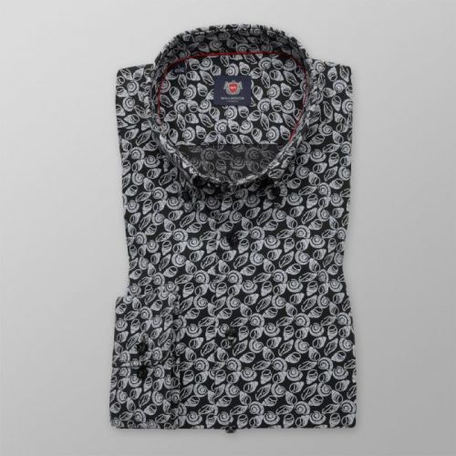 Pánska košeľa Slim Fit s potlačou mušlí 11200