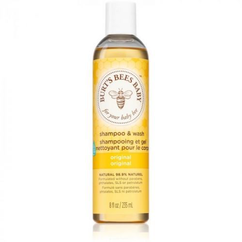 Burt’s Bees Baby Bee šampón a umývací gél 2 v 1 na každodenné použitie 235 ml