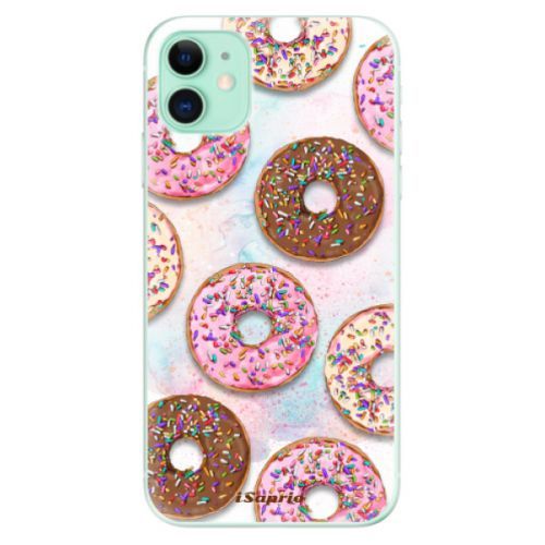 Odolné silikónové puzdro iSaprio - Donuts 11 - iPhone 11