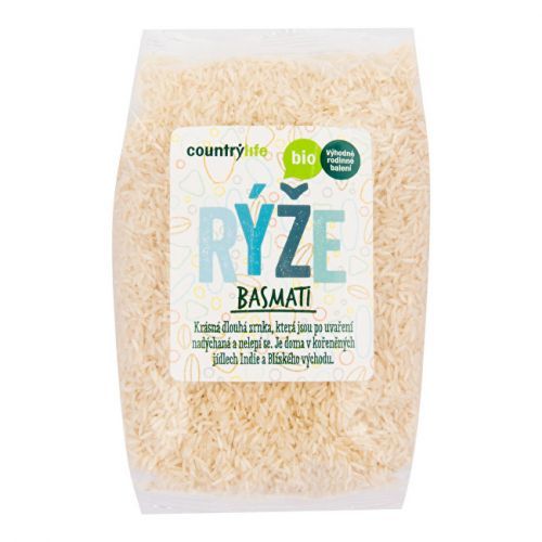 Country Life Ryža basmati BIO 1 kg