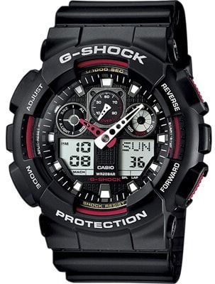 Hodinky G-Shock Watch Black/ Red Universal