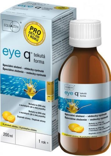 eye q Tekutá forma s príchuťou citrónu 200ml