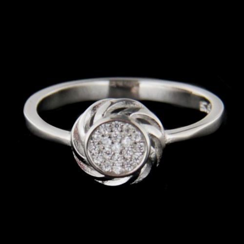 Strieborný prsteň 62694