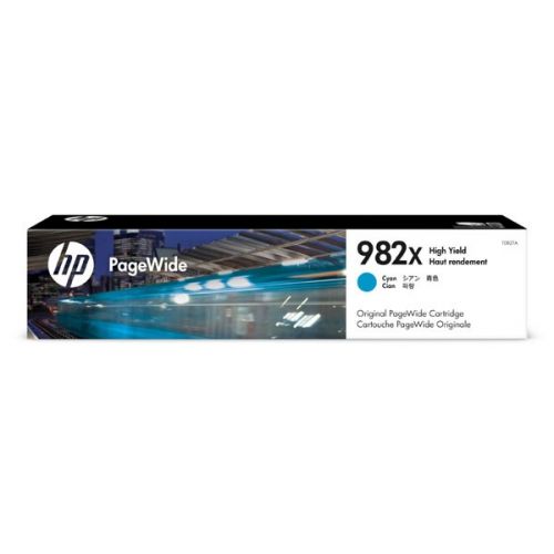 HP originál ink T0B27A, HP 982X, cyan, 16000str., high capacity, HP PageWide Enterprise Color 765, 780, 785