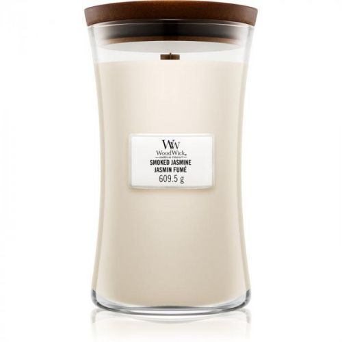 Woodwick Smoked Jasmine vonná sviečka s dreveným knotom 609,5 g