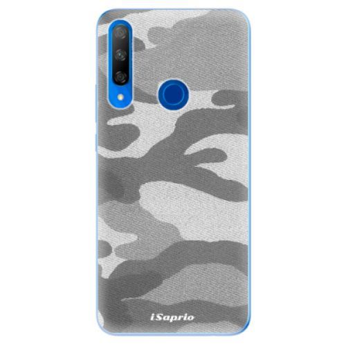 Odolné silikónové puzdro iSaprio - Gray Camuflage 02 - Huawei Honor 9X