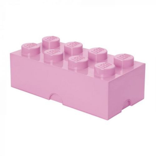 Svetloružový úložný box LEGO®