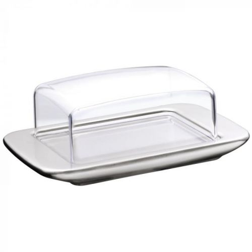 Nádobka na maslo WMF Cromargan® Brunch, 18 × 9 cm
