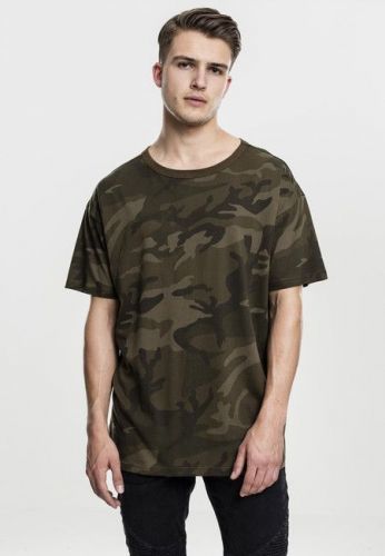 Urban Classics Camo Oversized Tee olive camo - L