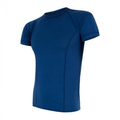 Pánske triko Sensor MERINO AIR tmavo modré 17200004