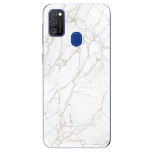 Odolné silikónové puzdro iSaprio - GoldMarble 13 - Samsung Galaxy M21