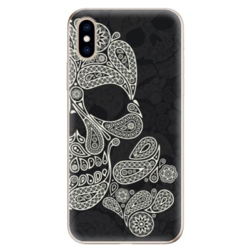 Odolné silikónové puzdro iSaprio - Mayan Skull - iPhone XS
